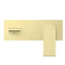 Buy Online Nero Bianca Wall Basin/Bath Mixer 187mm Brushed Gold NR321510ABG - The Blue Space