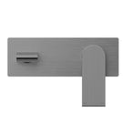 Buy Online Nero Bianca Wall Basin/Bath Mixer 187mm Gun Metal NR321510AGM - The Blue Space