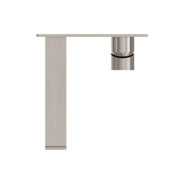 Buy Now Nero Bianca Wall Basin/Bath Mixer 230mm Brushed Nickel NR321510BBN - The Blue Space