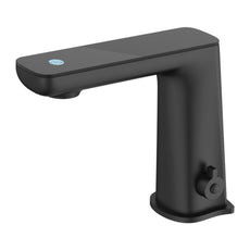 Nero Claudia Sensor Mixer With Black Top Display Matte Black NR222101MB - The Blue Space