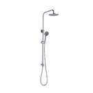 Nero Dolce Round Twin Shower Set Bottom Inlet Chrome NR280705cbCH - The Blue Space