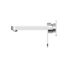 Side Nero Ecco Wall Basin/Bath Mixer Chrome NR301310aCH - The Blue Space