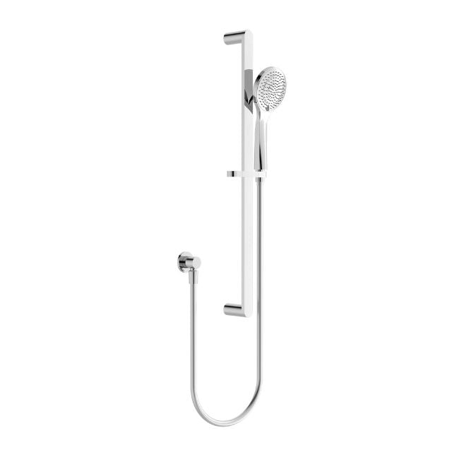 Nero Ecco Shower Rail With Air Shower Chrome NR30802CH - The Blue Space