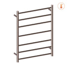 Nero Heated Towel Ladder Brushed Bronze NR190002HBZ - The Blue Space