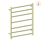 Nero Heated Towel Ladder Brushed Gold NR190002HBG - The Blue Space