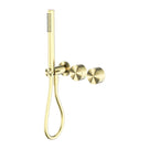 Nero Kara Progressive Shower System Separate Plate Brushed Gold NR271903DBG - The Blue Space