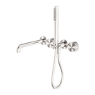 Nero Kara Progressive Shower System Separate Plate With Spout 230mm Brushed Nickel NR271903B230BN - The Blue Space