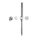 Front Nero Kara Progressive Shower System Separate Plate With Spout 230mm Chrome NR271903B230CH - The Blue Space