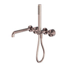 Nero Kara Progressive Shower System Separate Plate With Spout 250mm Brushed Bronze NR271903B250BZ - The Blue Space