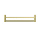 Buy Online Nero Mecca Care 25mm Double Towel Grab Rail 600mm Brushed Gold NRCR2524DBG - The Blue Space
