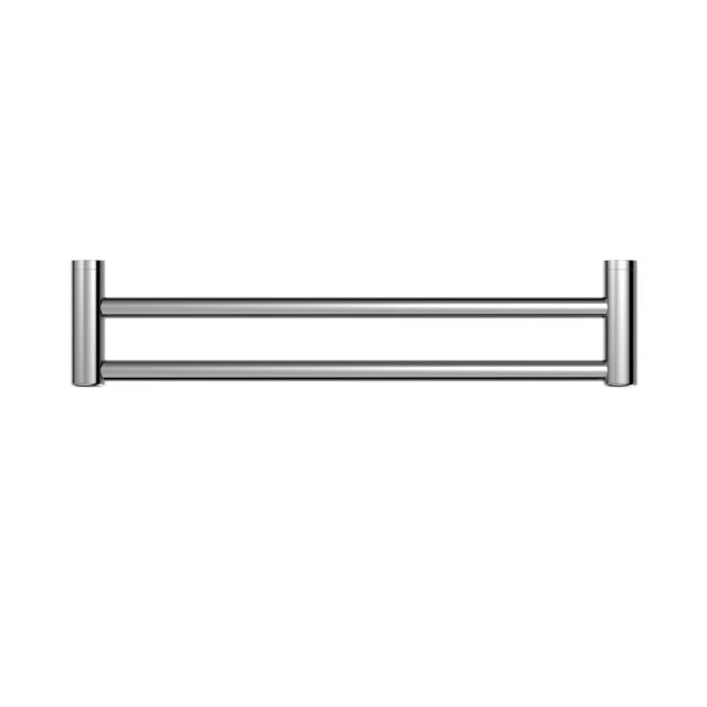 Buy Online Nero Mecca Care 25mm Double Towel Grab Rail 900mm Chrome NRCR2530DCH - The Blue Space