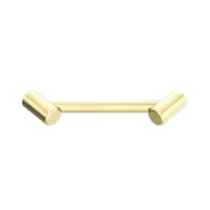 Nero Mecca Care 25mm Footrest Corner Grab Rail 215mm Brushed Gold NRCR2508WBG - The Blue Space