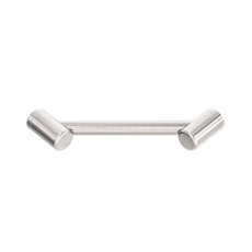 Nero Mecca Care 25mm Footrest Corner Grab Rail 215mm Brushed Nickel NRCR2508WBN - The Blue Space