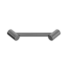 Nero Mecca Care 25mm Footrest Corner Grab Rail 215mm Gunmetal NRCR2508WGM - The Blue Space