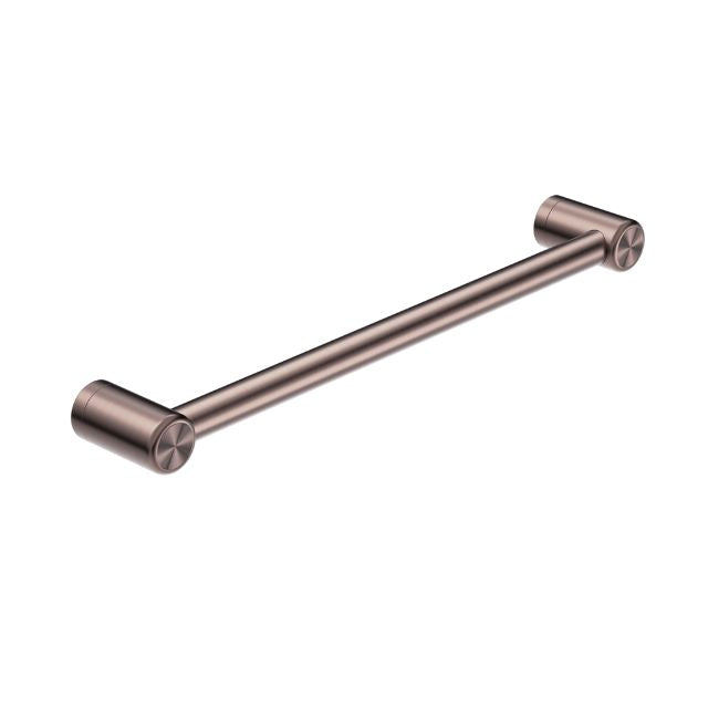 Nero Mecca Care 25mm Grab Rail 450mm Brushed Bronze NRCR2518BZ - The Blue Space