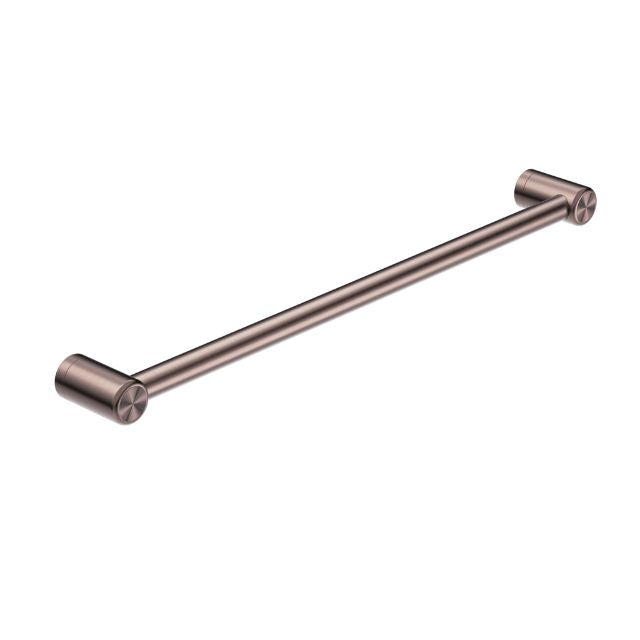 Nero Mecca Care 25mm Grab Rail 600mm Brushed Bronze NRCR2524BZ - The Blue Space