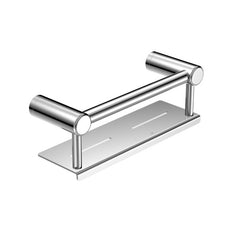 Nero Mecca Care 25mm Grab Rail With Shelf 300mm Chrome NRCR2512CCH - The Blue Space