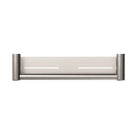 Buy Online Nero Mecca Care 25mm Grab Rail With Shelf 450mm Brushed Nickel NRCR2518CBN - The Blue Space