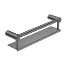 Nero Mecca Care 25mm Grab Rail With Shelf 450mm Gunmetal NRCR2518CGM - The Blue Space