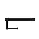 Buy Online Nero Mecca Care 25mm Toilet Roll Rail 300mm Matte Black NRCR2512AMB - The Blue Space