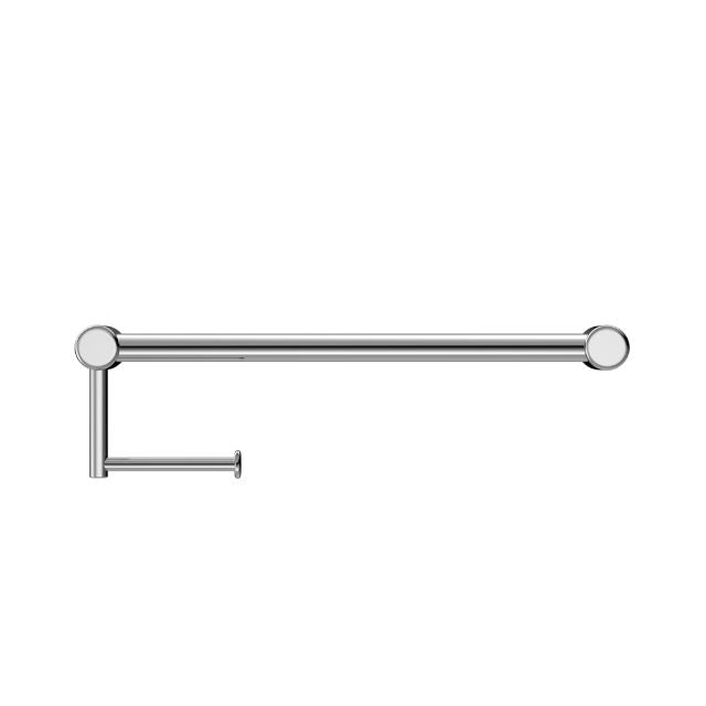 Buy Online Nero Mecca Care 25mm Toilet Roll Rail 450mm Chrome NRCR2518ACH - The Blue Space