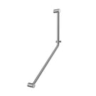 Buy Online Nero Mecca Care 32mm Ambulant 45 Degree Bent Tube Grab Rail 450x650mm Chrome NRCR3245DCH - The Blue Space