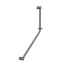 Buy Online Nero Mecca Care 32mm Ambulant 45 Degree Bent Tube Grab Rail 450x650mm Gunmetal NRCR3245DGM - The Blue Space