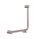 Nero Mecca Care 32mm Ambulant 90 Degree Bent Tube 450x450mm Brushed Bronze NRCR3290DBZ - The Blue Space