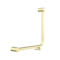 Nero Mecca Care 32mm Ambulant 90 Degree Bent Tube 450x450mm Brushed Gold NRCR3290DBG - The Blue Space