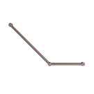 Buy Online Nero Mecca Care 32mm Ambulant Toilet Grab Rail 45 Degree 750x450mm Brushed Bronze NRCR3245ABZ - The Blue Space