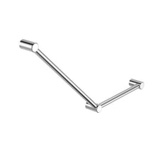 Nero Mecca Care 32mm Ambulant Toilet Grab Rail 45 Degree 750x450mm Chrome NRCR3245ACH - The Blue Space