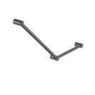 Nero Mecca Care 32mm Ambulant Toilet Grab Rail 45 Degree 750x450mm Gunmetal NRCR3245AGM - The Blue Space