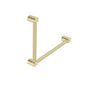 Nero Mecca Care 32mm Ambulant Toilet Grab Rail 90 Degree 450x450mm Brushed Gold NRCR3290ABG - The Blue Space