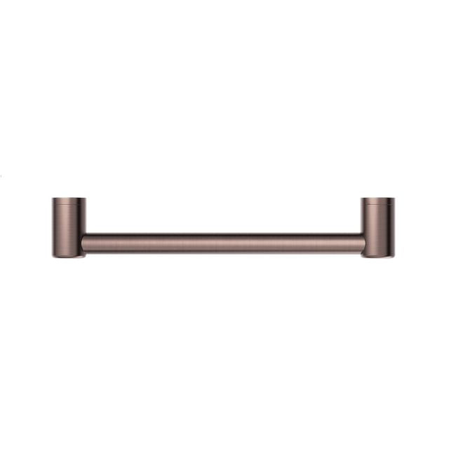 Buy Online Nero Mecca Care 32mm Grab Rail 450mm Brushed Bronze NRCR3218BZ - The Blue Space