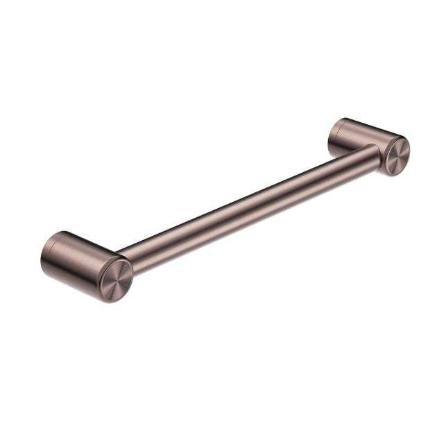 Nero Mecca Care 32mm Grab Rail 450mm Brushed Bronze NRCR3218BZ - The Blue Space