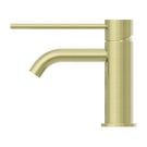 Buy Online Nero Mecca Care Basin Mixer Brushed Gold NR221901dBG - The Blue Space