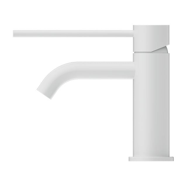 Buy Online Nero Mecca Care Basin Mixer Matte White NR221901dMW - The Blue Space