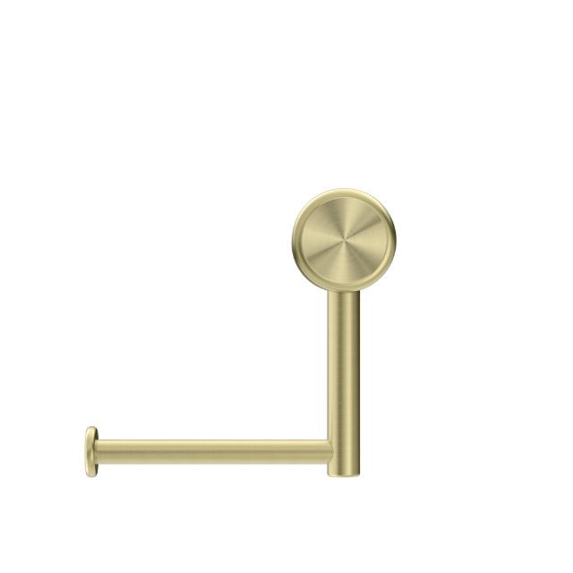 Buy Online Nero Mecca Care Heavy Duty Toilet Roll Holder Brushed Gold NRCR3286BG - The Blue Space