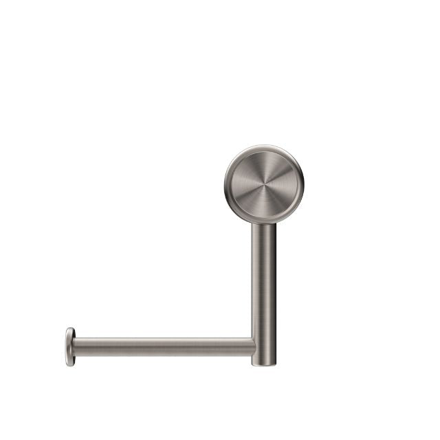 Buy Online Nero Mecca Care Heavy Duty Toilet Roll Holder Brushed Nickel NRCR3286BN - The Blue Space