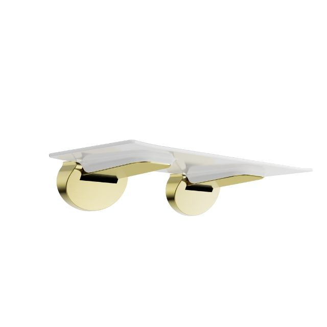 Buy Online Nero Mecca Care Shower Seat 960x330mm Brushed Gold NRCR0002BG - The Blue Space