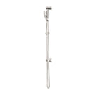 Side View Nero Mecca Rail Shower With Air Shower Brushed Nickel NR221905aBN - The Blue Space