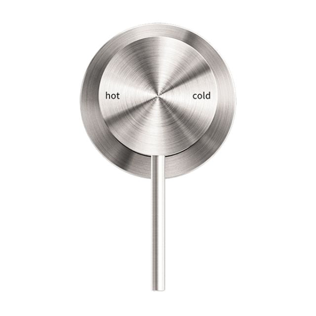 Buy Nero Mecca Shower Mixer 60mm Plate in Brushed Nickel NR221911HBN - The Blue Space