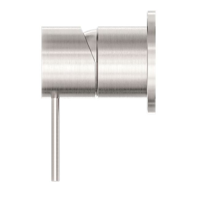 Buy Online Nero Mecca Shower Mixer 60mm Plate in Brushed Nickel NR221911HBN - The Blue Space