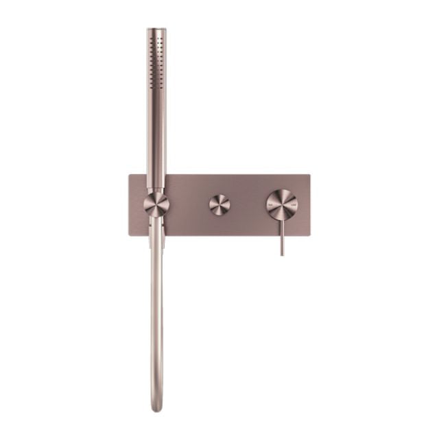 Buy Nero Mecca Shower Mixer Divertor System Brushed Bronze NR221912EBZ - The Blue Space