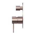 Buy Nero Mecca Shower Mixer With Diverter Brushed Bronze NR221911ABZ - The Blue Space