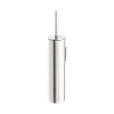Nero Mecca Toilet Brush Holder in Brushed Nickel NR1988BN - The Blue Space