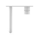 Top Nero Mecca Wall Basin Mixer 120mm Spout Matte White - NR221910a120MW - The Blue Space