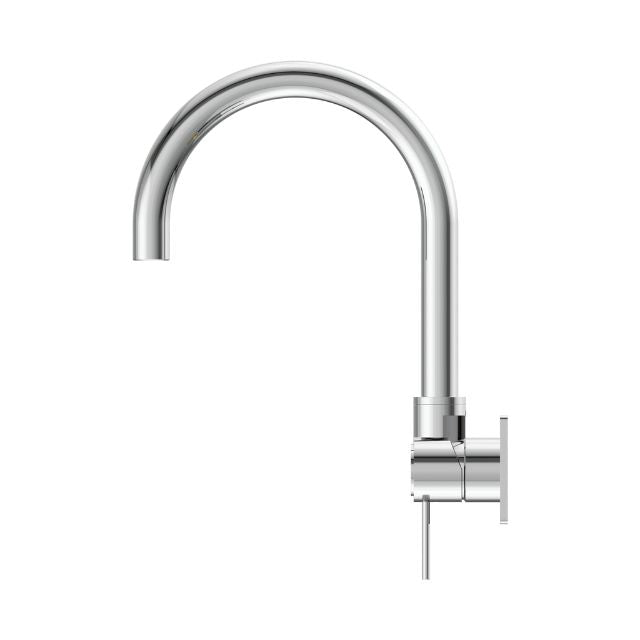 Buy Online Nero Mecca Wall Basin/Bath Mixer Swivel Spout Chrome NR221910QCH - The Blue Space