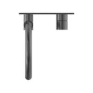 Shop Online Nero Mecca Wall Basin/Bath Mixer Swivel Spout with Handle Up Wall Mixer in Gun Metal NR221910PGM - The Blue Space