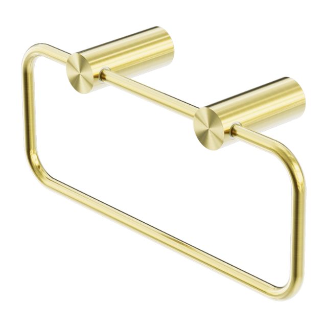 Nero New Mecca Towel Ring Brushed Gold NR2380aBG - The Blue Space